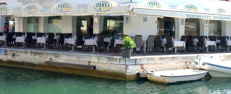 restaurant pasta e via port grimaud